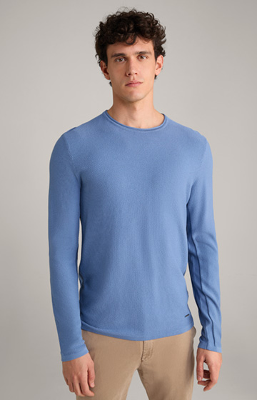 Ferio Pullover in Light Blue