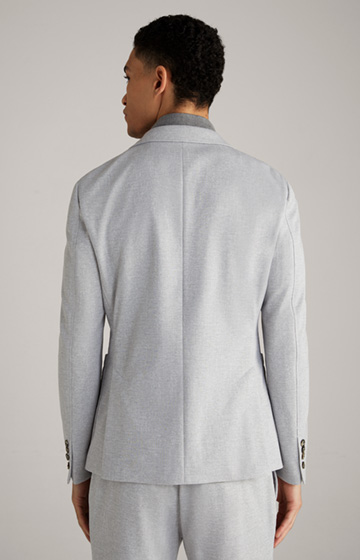 Harco Jacket in Mottled Light Grey