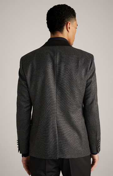 Horace Jacket in Anthracite/Silver