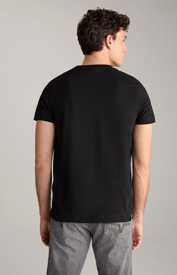Dario Cotton T-shirt in Black