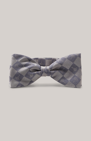 Bow Tie in Light Blue/Silver