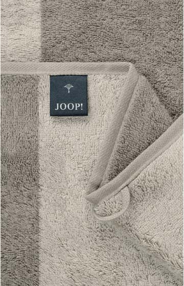 JOOP! TONE DOUBLEFACE guest towel in platinum