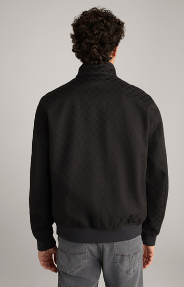 Escor Jacket in a Black Pattern