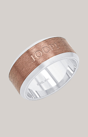 Ring in Silver/Brown