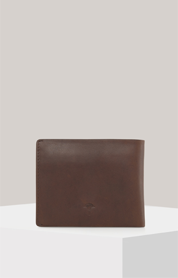 Loreto Philipos wallet in dark brown