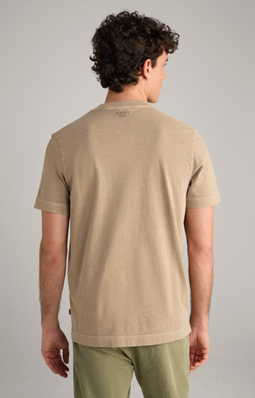 Carusio T-shirt in Light Brown
