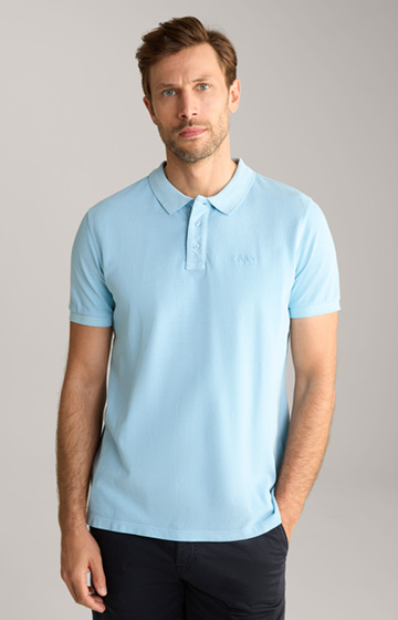 Ambrosio Polo Shirt in Light Blue