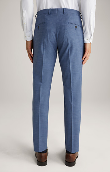 Blayr Modular Trousers in Blue, textured