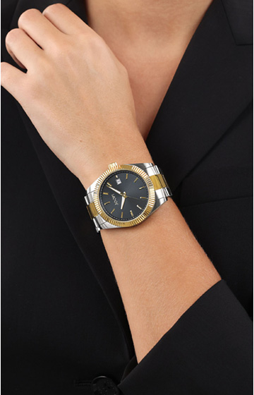 Unisex Wristwatch in Silver/Gold