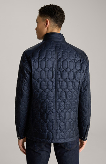 Claylor Quilted Jacket in Navy