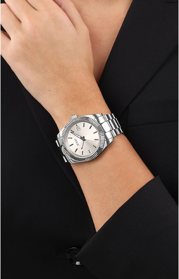 Unisex Wristwatch in Silver