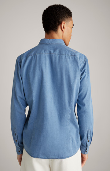 Heli Denim Shirt in Blue