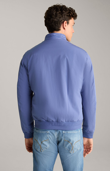 Boros Quilted Jacket in Light Blue