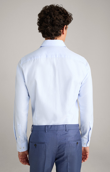 Panko Cotton Shirt in Light Blue