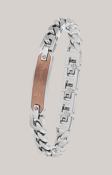 Armoured Bracelet in Silver