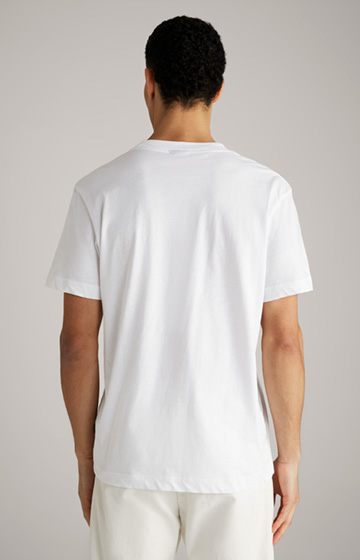 Byron Cotton T-shirt in White