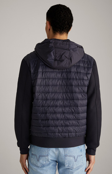 Lowis Quilted Jacket in Navy