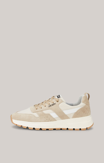Stampa Fine New Hannis Trainers in Beige