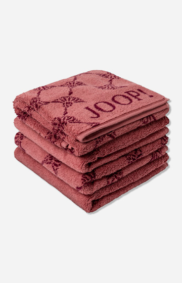 JOOP! CLASSIC CORNFLOWER Towel in Rouge, 50 x 100 cm