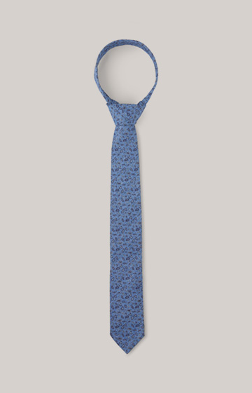 Tie in Blue/Dark Blue Pattern