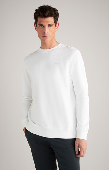 Salazar Cotton Sweatshirt in White