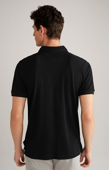 Primus Cotton Polo Shirt in Black