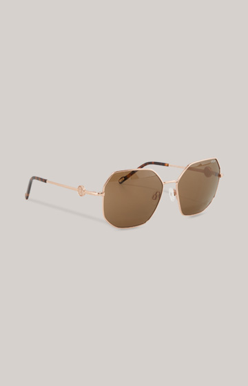 Rosegold/Brown Sunglasses