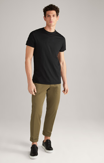 Panos Cotton T-shirt in Black