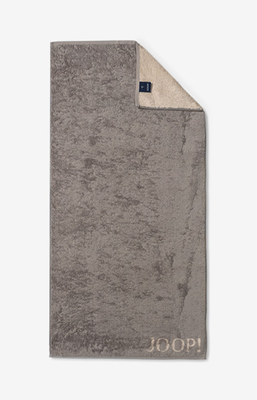 Classic Doubleface Hand Towel in Graphite