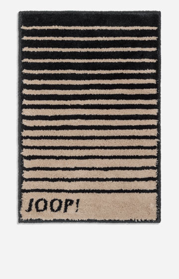 Dywanik łazienkowy SHUTTER marki JOOP! w kolorze hebanowym, 60 × 90 cm