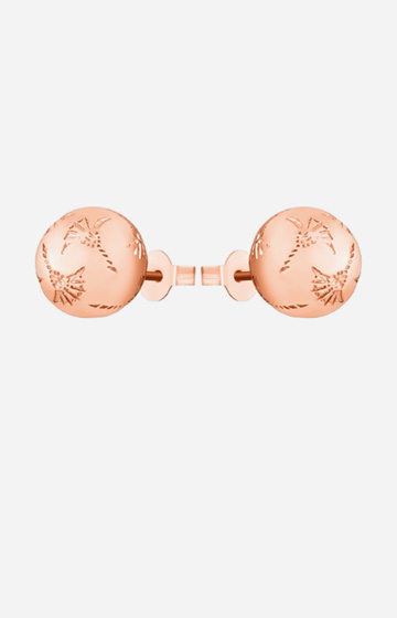 Stud Earrings in Rosé