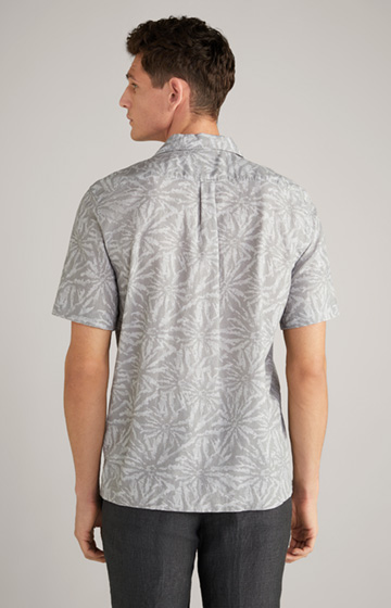 Kawai Cotton/Linen Shirt in Stone